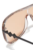 Jordan Visor-Frame Sunglasses